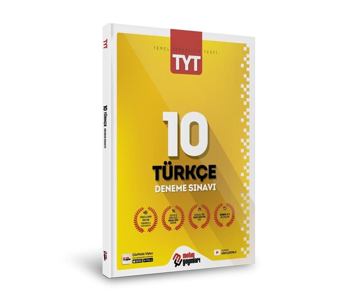 Metin Yayınları TYT Türkçe 10 Deneme Sınavı
