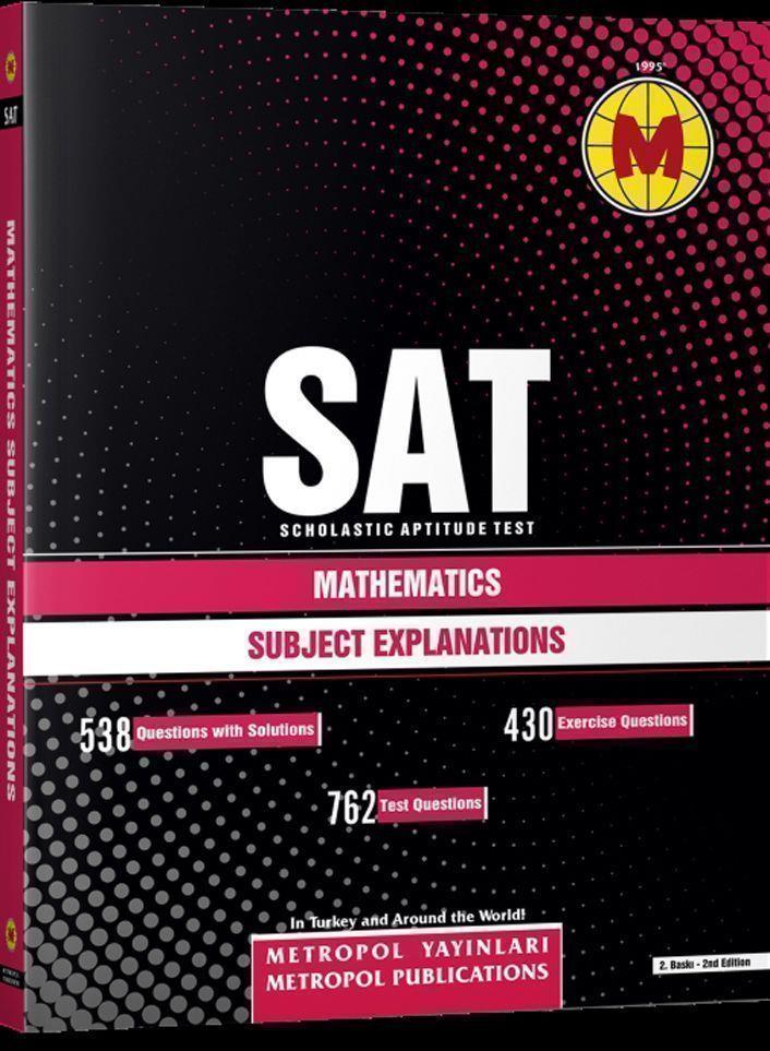 Metropol Yayınları SAT Mathematics Subject Explanations