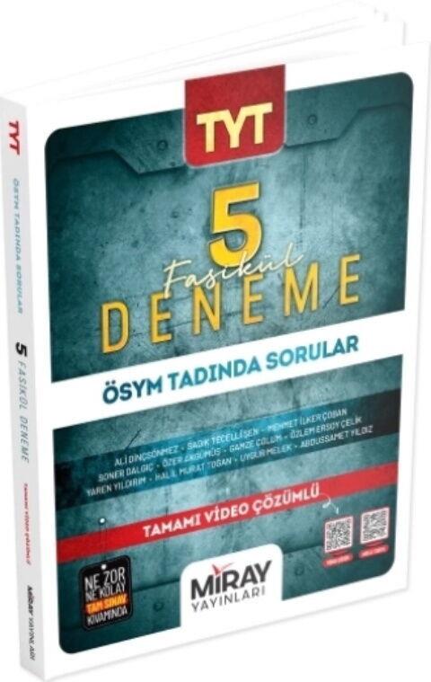 Miray Yayınları TYT 5 Deneme