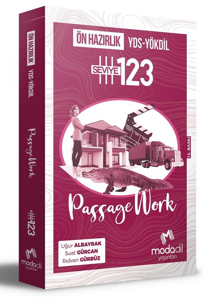 Modadil Yayınları YDS YÖKDİL Passage Work Ön Hazırlık Seviye 1 2 3