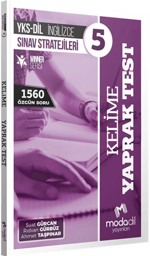 Modadil Yayınları YKS DİL İngilizce Sınav Stratejileri 5 Kelime Yaprak Test