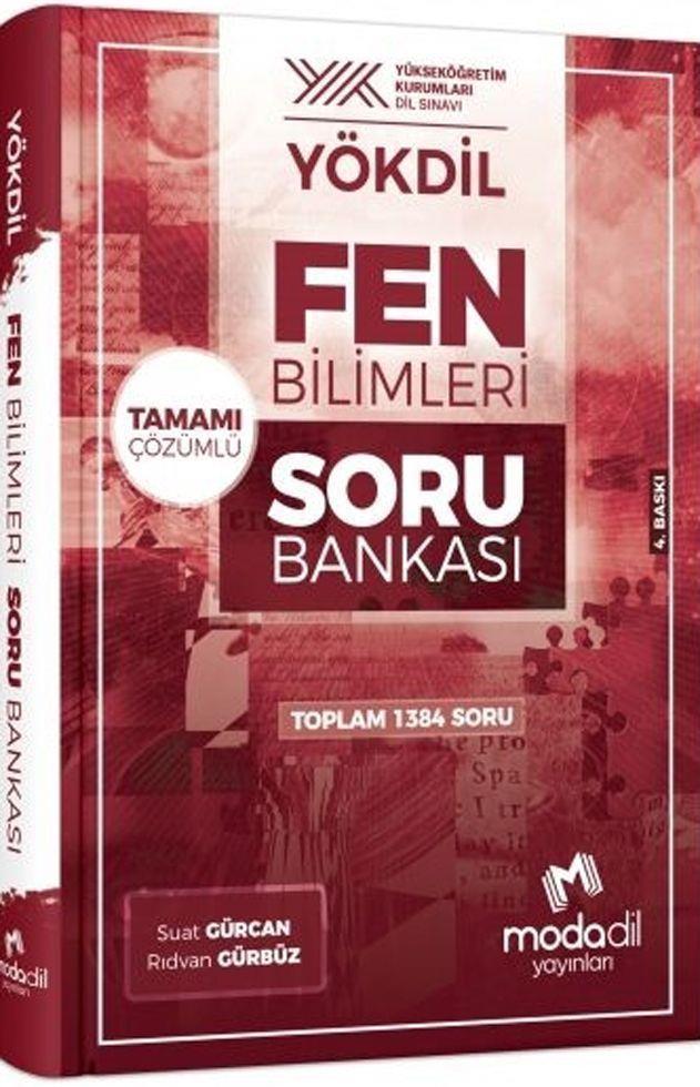 Modadil Yayınları YÖKDİL Fen Bilimleri Soru Bankası