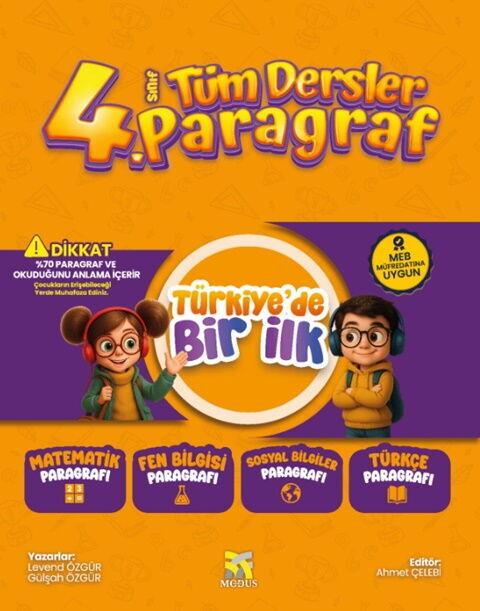 Modus Yayınları 4. Sınıf Tüm Dersler Paragraf Soru Bankası