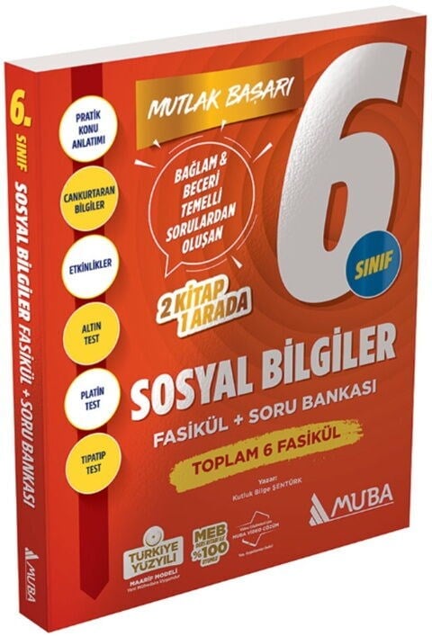 Muba Yayınları 6. Sınıf Sosyal Bilgiler Fasikül ve Soru Bankası