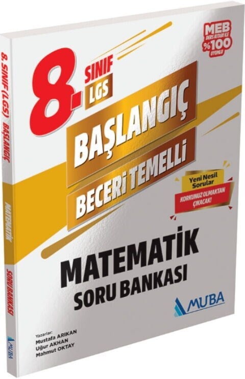 Muba Yayınları 8. Sınıf Başlangıç Matematik Soru Bankası
