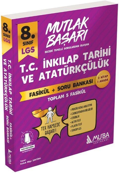Muba Yayınları 8. Sınıf T.C. İnkılap Tarihi ve Atatürkçülük Fasikül ve Soru Bankası