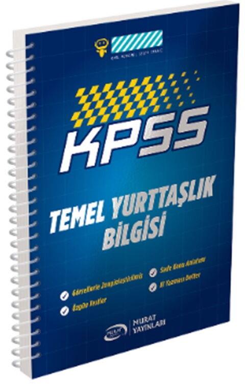 Murat Yayınları KPSS Temel Yurttaşlık Bilgisi Defteri