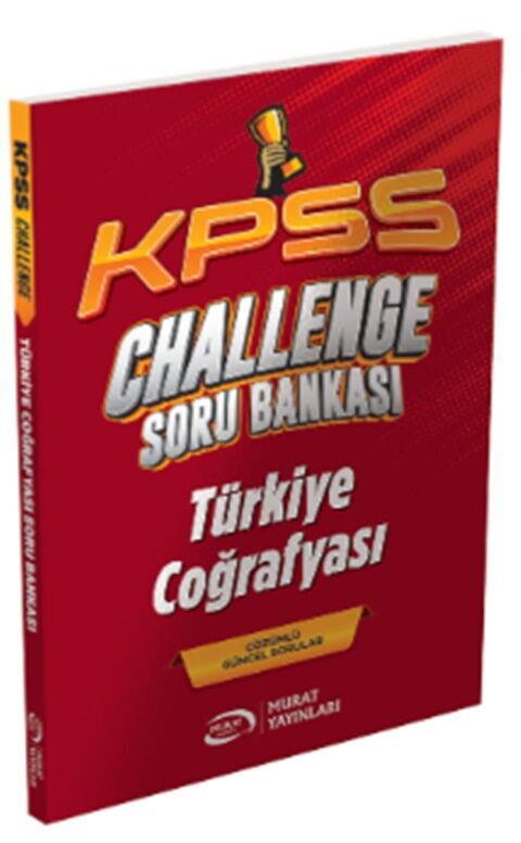 Murat Yayınları KPSS Türkiye Coğrafyası CHALLENGE Soru Bankası