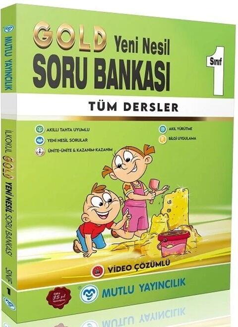 Mutlu Yayınları 1. Sınıf Tüm Dersler Gold Soru Bankası