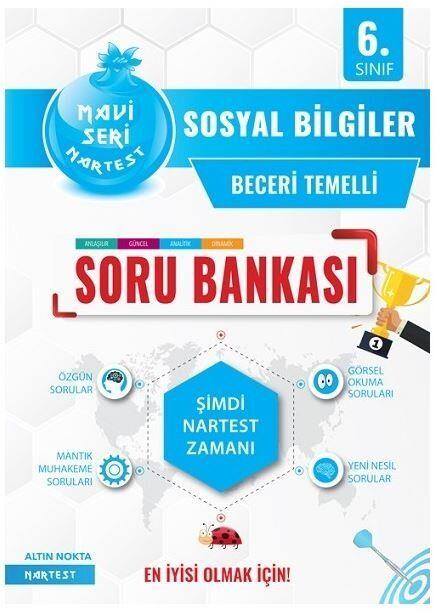 Nartest 6. Sınıf Mavi Sosyal Bilgiler Soru Bankası