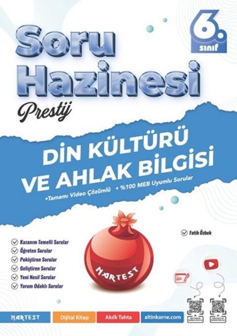 Nartest Yayınları 6. Sınıf Prestij Din Kültürü Ve Ahlak Bilgisi Soru Hazinesi