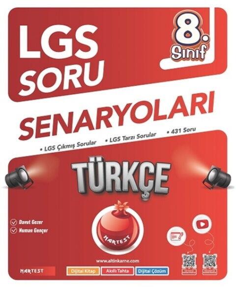 Nartest Yayınları 8. Sınıf LGS Türkçe Soru Senaryoları