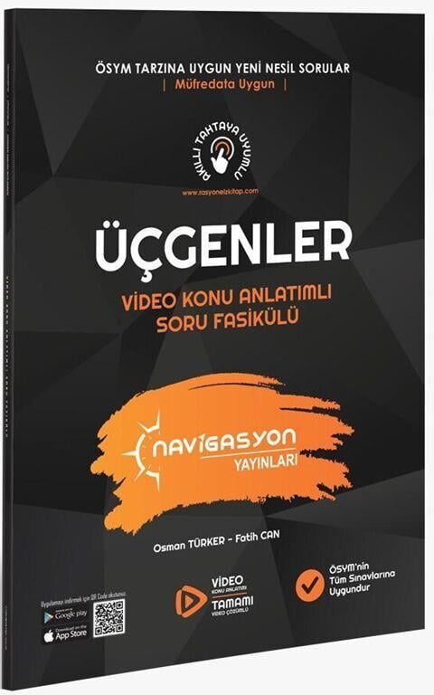 Navigasyon Yayınları Üçgenler Video Konu Anlatımlı Soru Fasikülü