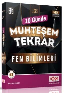 Nego Yayınları 8. Sınıf LGS Fen Bilimleri Muhteşem Tekrar