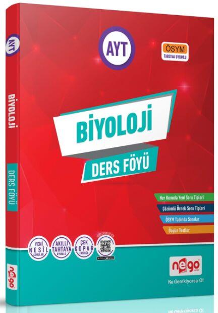 Nego Yayınları AYT Biyoloji Ders Föyü