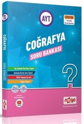 Nego Yayınları AYT Coğrafya Soru Bankası