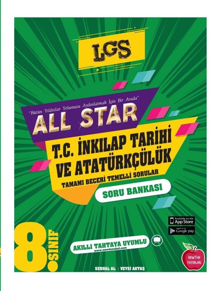 Newton Yayınları 8. Sınıf LGS T.C. İnkılap Tarihi ve Atatürkçülük All Star Soru Bankası