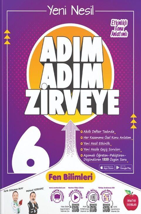Newton Yayınları 6. Sınıf Fen Bilimleri Adım Adım Zirveye Soru Bankası
