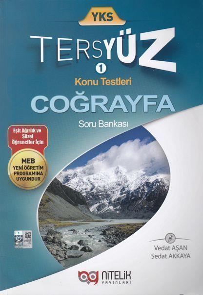 Nitelik Yayınları YKS Coğrafya Tersyüz Konu Testleri Tekrar Testleri Soru Bankası