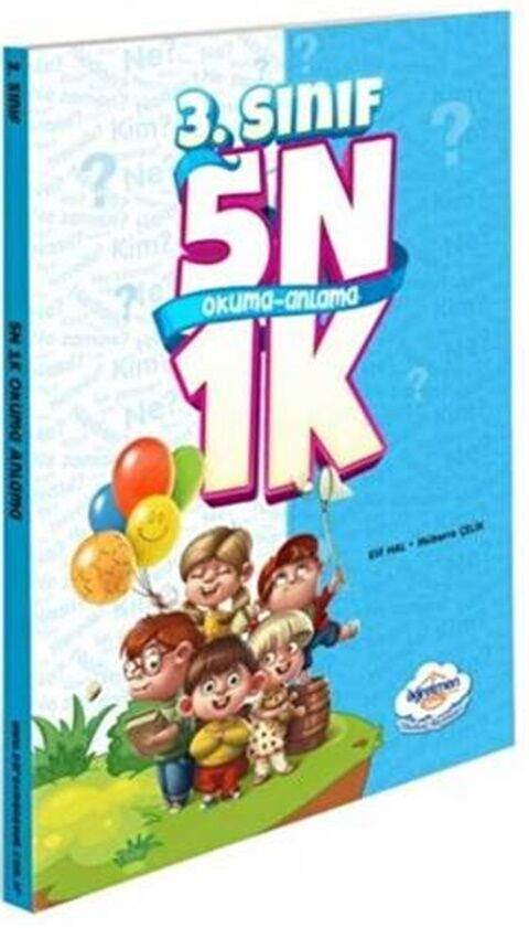 Öğretmen Evde Yayınları 3. Sınıf 5N1K Okuma Anlama Kitabı