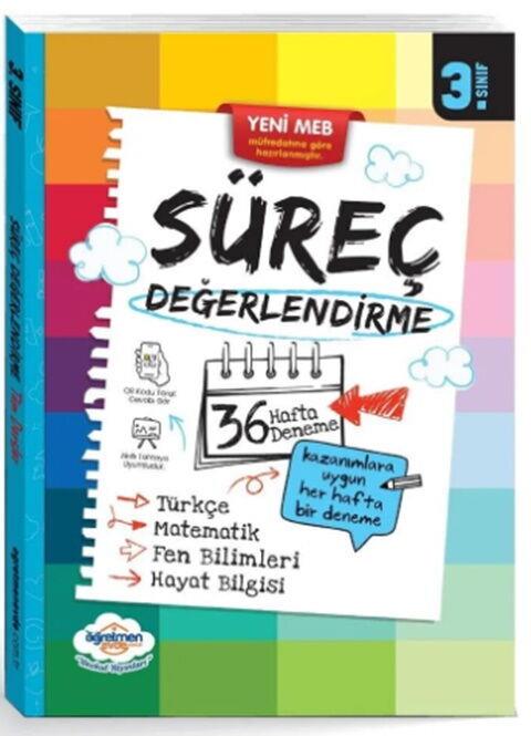 Öğretmen Evde Yayınları 3. Sınıf Süreç Değerlendirme Kitabı