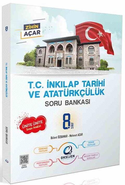 Oksijen Yayınları 8. Sınıf T.C. İnkılap Tarihi ve Atatürkçülük Soru Bankası