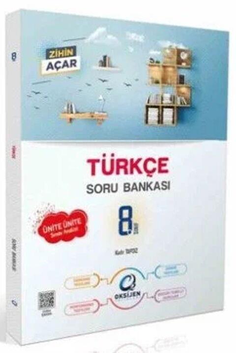 Oksijen Yayınları 8. Sınıf Türkçe Soru Bankası
