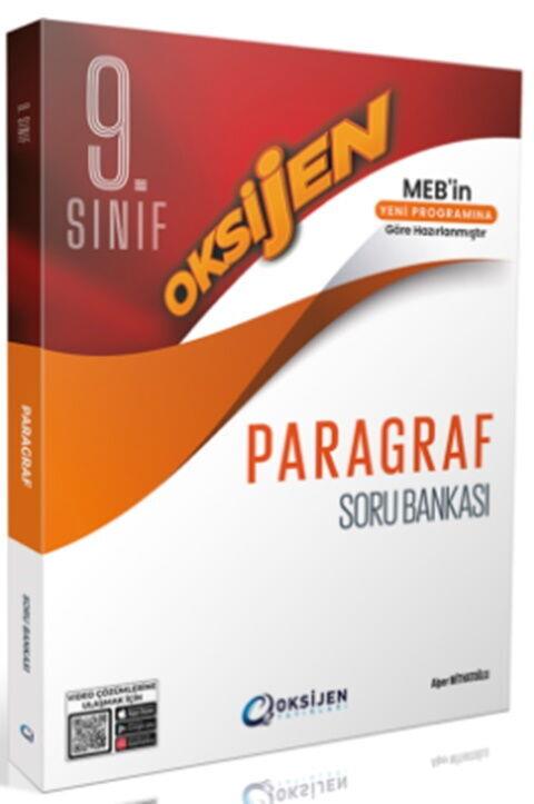 Oksijen Yayınları 9. Sınıf Paragraf Oksijen Soru Bankası
