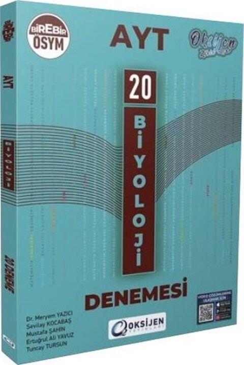 Oksijen Yayınları AYT Biyoloji 20 Branş Denemesi