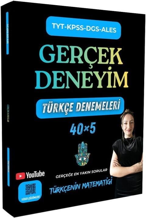 Oksijen Yayınları Türkçenin Matematiği TYT KPSS DGS ALES Gerçek Deneyim Türkçe Denemeleri