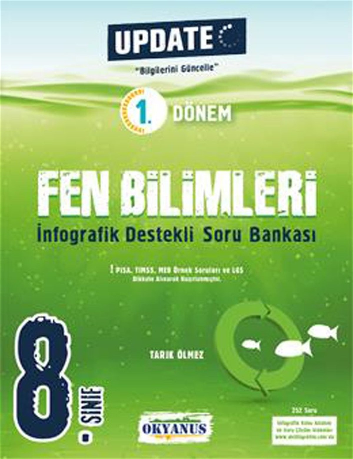 Okyanus Yayınları 8. Sınıf 1. Dönem Fen Bilimleri İnfografik Destekli Update Soru Bankası