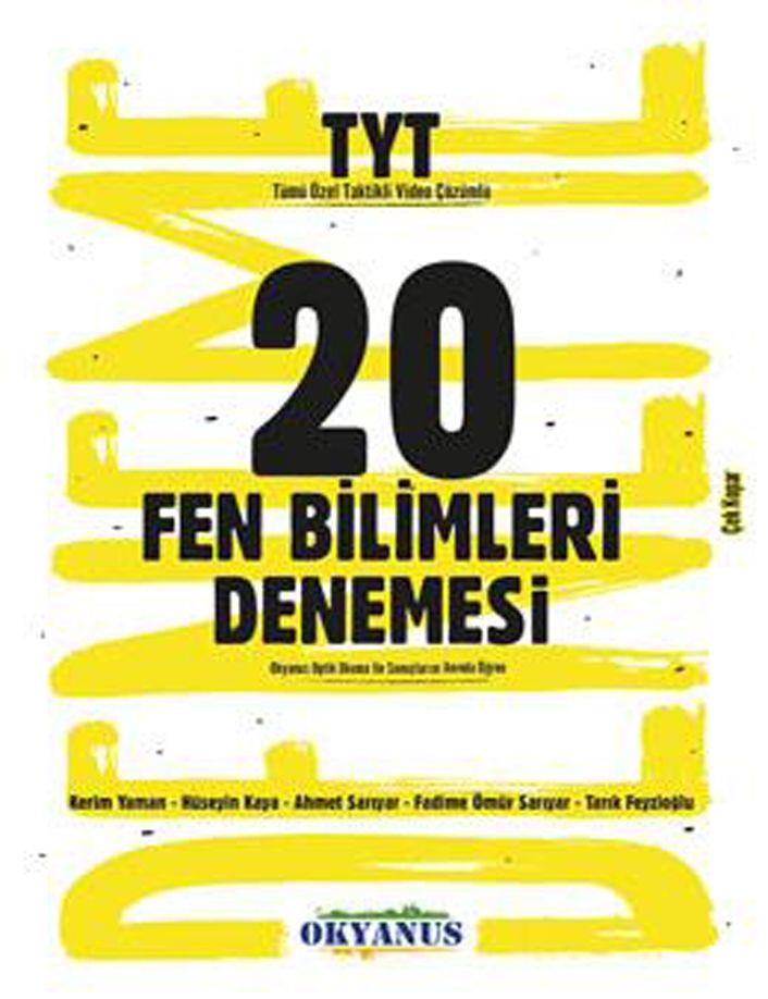 Okyanus Yayınları TYT Fen Bilimleri 20 Denemesi