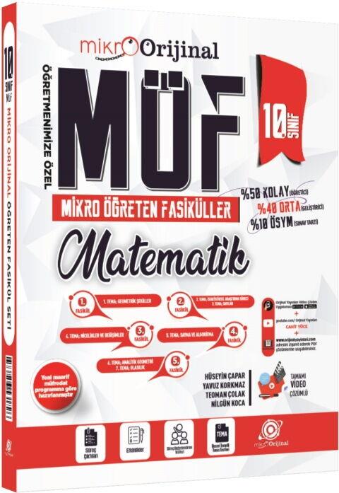 Orijinal Mikro 10. Sınıf Matematik MÖF Mikro Öğreten Fasiküller