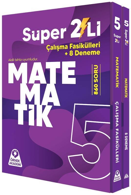 Örnek Akademi 5. Sınıf Süper İkili Matematik Seti