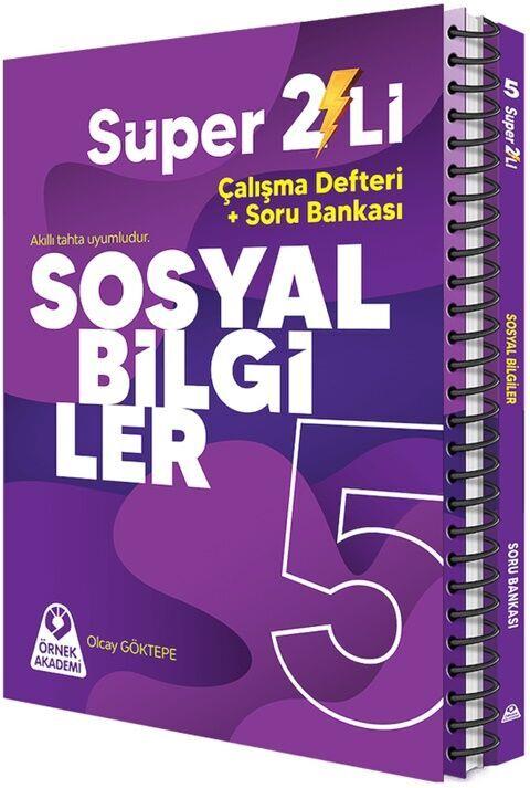 Örnek Akademi 5. Sınıf Süper İkili Sosyal Bilgiler Seti