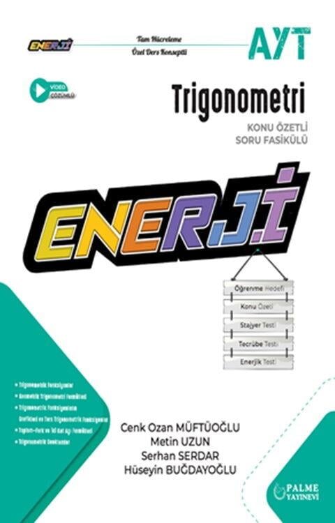 Palme Yayınları TYT Trigonometri Enerji Konu Özetli Soru Fasikülleri