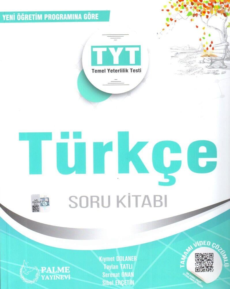 Palme Yayınları TYT Türkçe Soru Kitabı