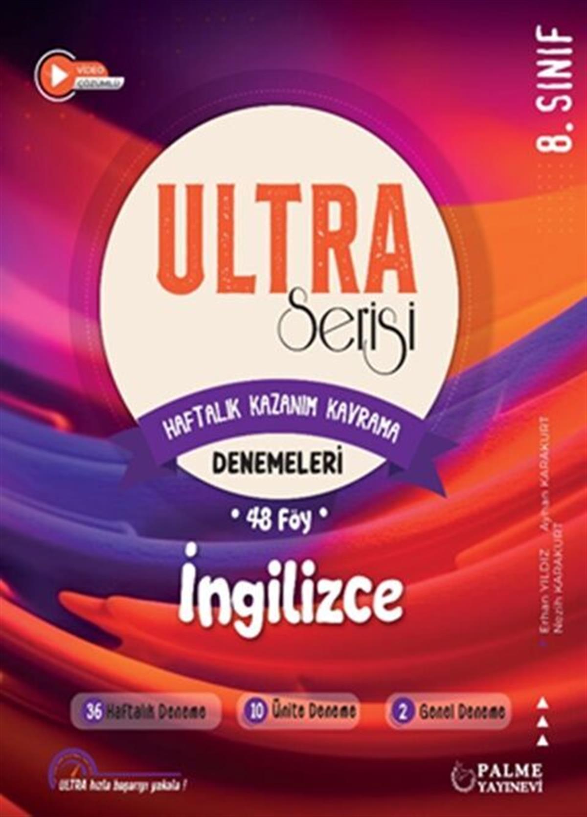 Palme Yayınları 8. Sınıf LGS İngilizce Ultra Serisi Denemeleri