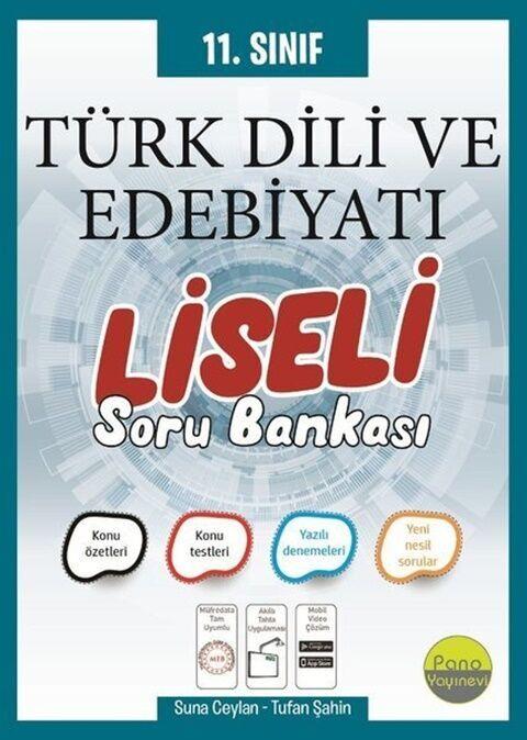 Pano Yayınları 11. Sınıf Türk Dili ve Edebiyatı Liseli Soru Bankası