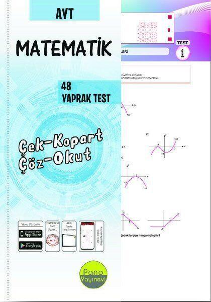 Pano Yayınları AYT Matematik 48 Yaprak Test