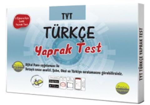 Pano Yayınları TYT Türkçe 48 Yaprak Test