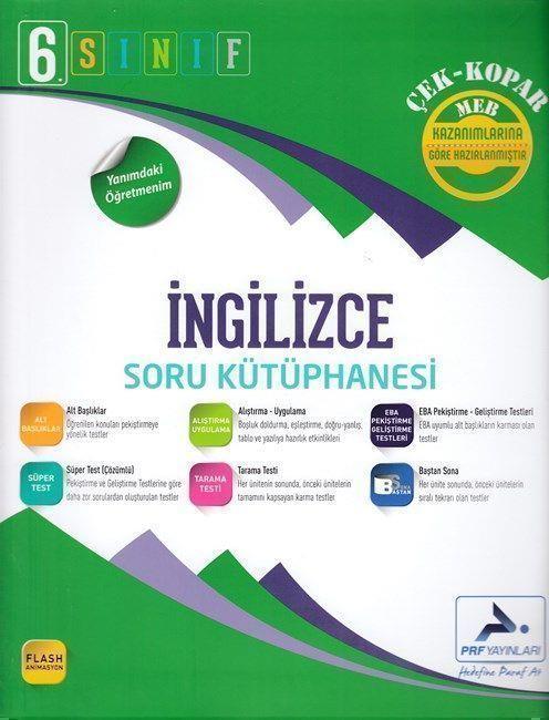 Paraf Yayınları 6. Sınıf İngilizce Soru Kütüphanesi