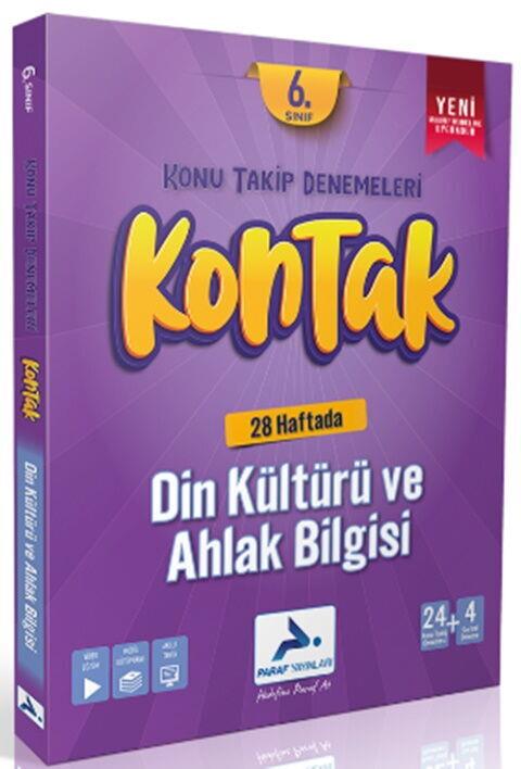 Paraf Yayınları 6. Sınıf Kontak Din Kültürü ve Ahlak Bilgisi Denemeleri