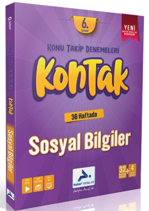 Paraf Yayınları 6. Sınıf Kontak Sosyal Bilgiler Denemeleri
