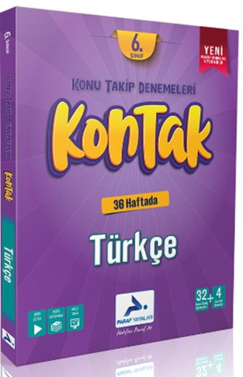 Paraf Yayınları 6. Sınıf Kontak Türkçe Denemeleri