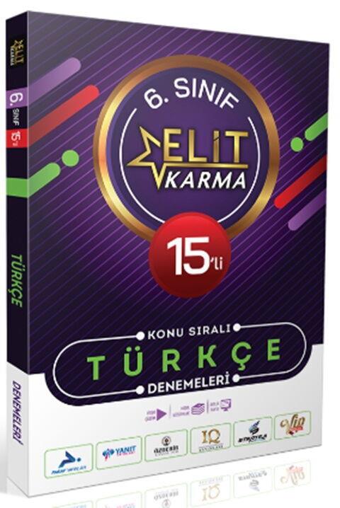 Paraf Yayınları 6. Sınıf Türkçe 15 li Konu Sıralı Denemeleri