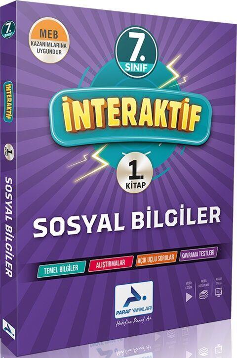 Paraf Yayınları 7. Sınıf İnteraktif Sosyal Bil. Soru Bankası