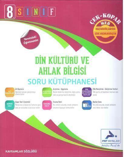 Paraf Yayınları 8. Sınıf Din Kültürü ve Ahlak Bilgisi Soru Kütüphanesi