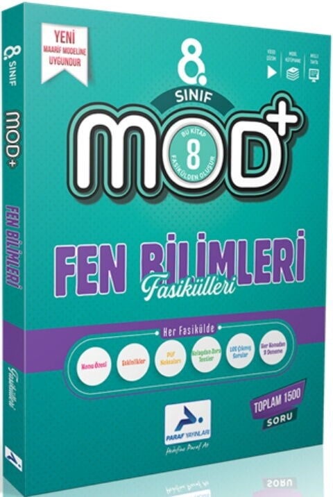 Paraf Yayınları 8. Sınıf Fen Bilgisi MOD Konu Anlatım Fasikülleri