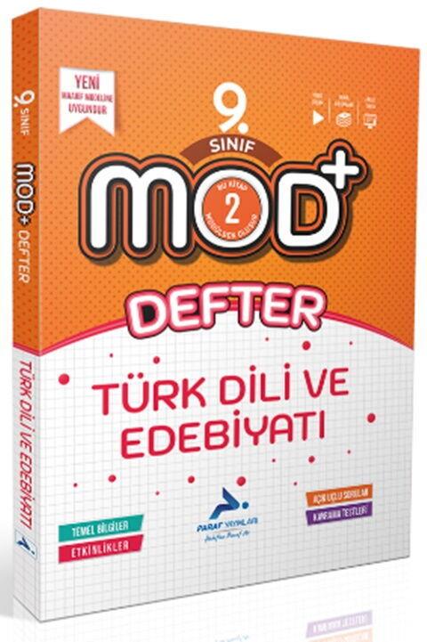 Paraf Yayınları 9. Sınıf Türk Dili ve Edebiyatı MOOD Defter